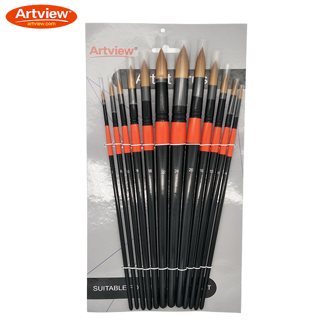 Brown Synthetic Brush